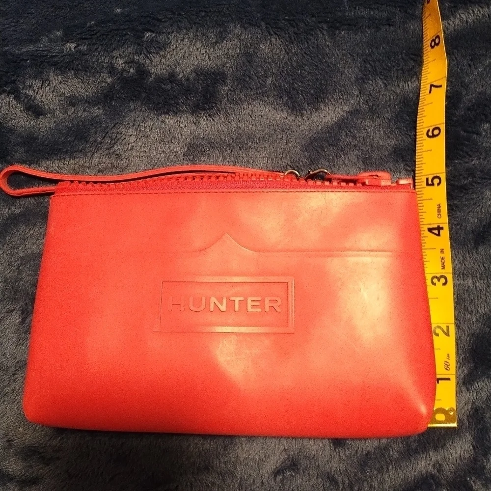 Hunter Red Wristlet Pouch